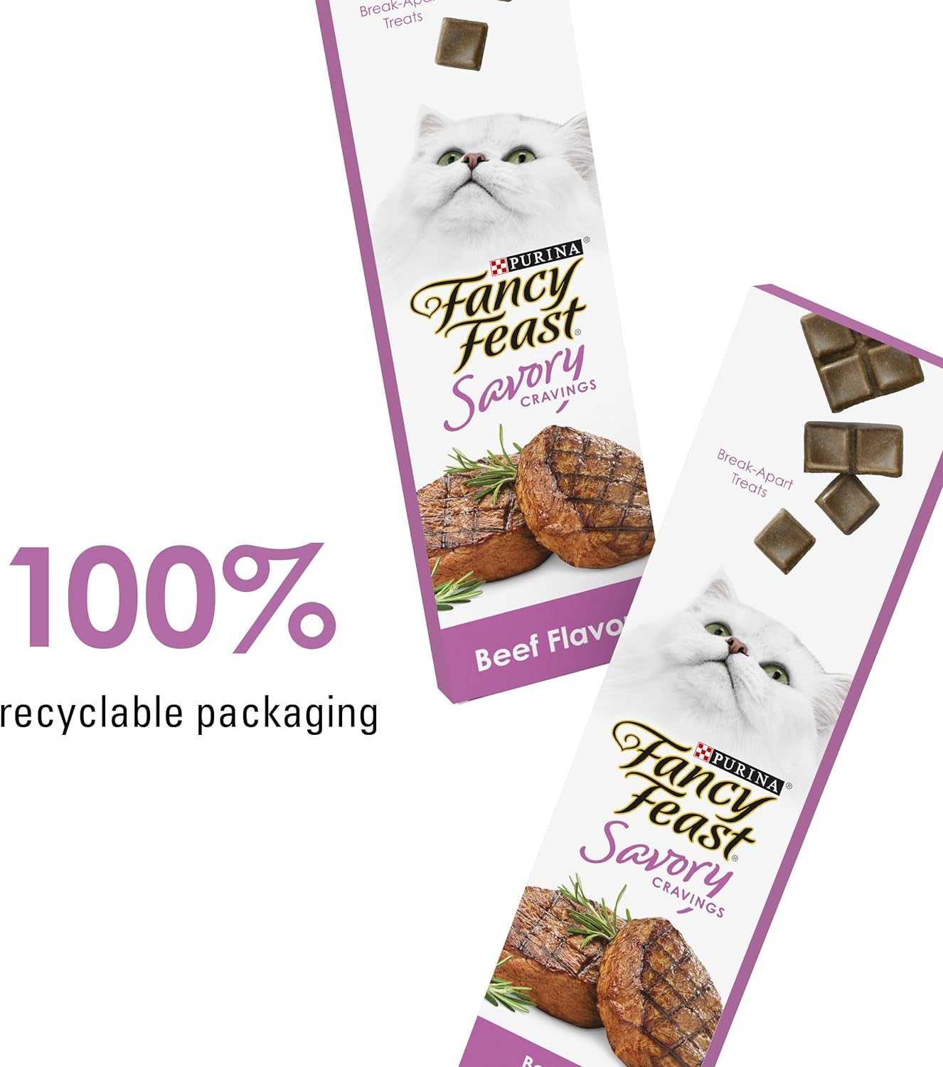 Purina Limited Ingredient Cat Treats, Savory Cravings Beef Flavor - 9 Oz. Box
