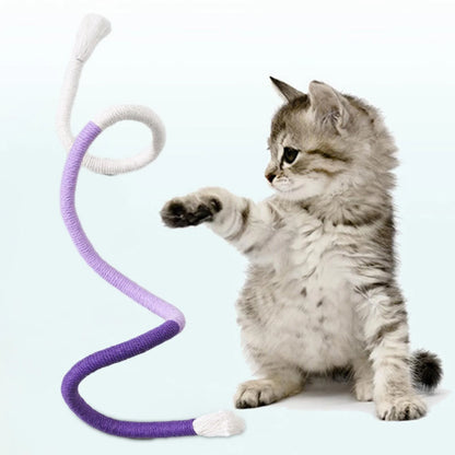 Cat Toy Bite Rope Funny Wear Resistant Home Portable Educational Toys Multipurpose Pet Chew Toy for Small Animals Kitten Puppy Accessories